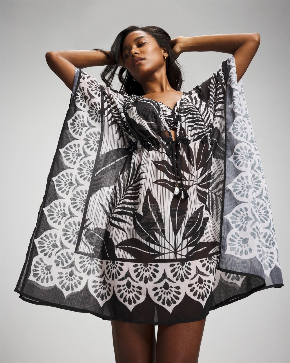 BLACK Island Time Caftan