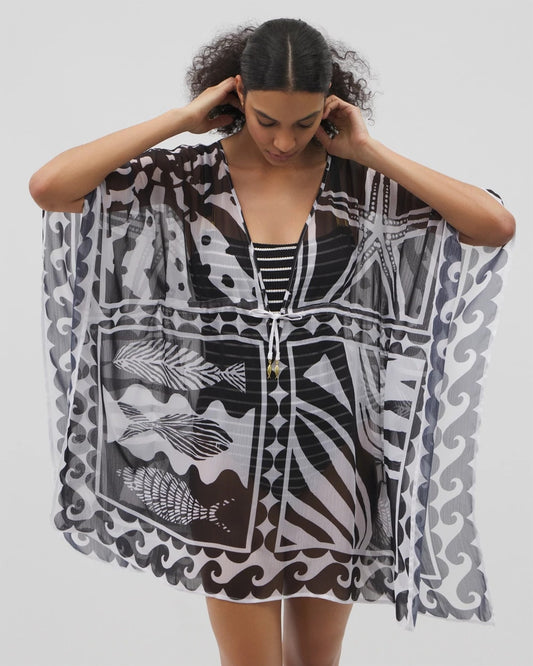 BLACK Catch of the Day Caftan