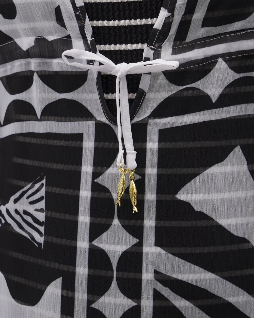 BLACK Catch of the Day Caftan