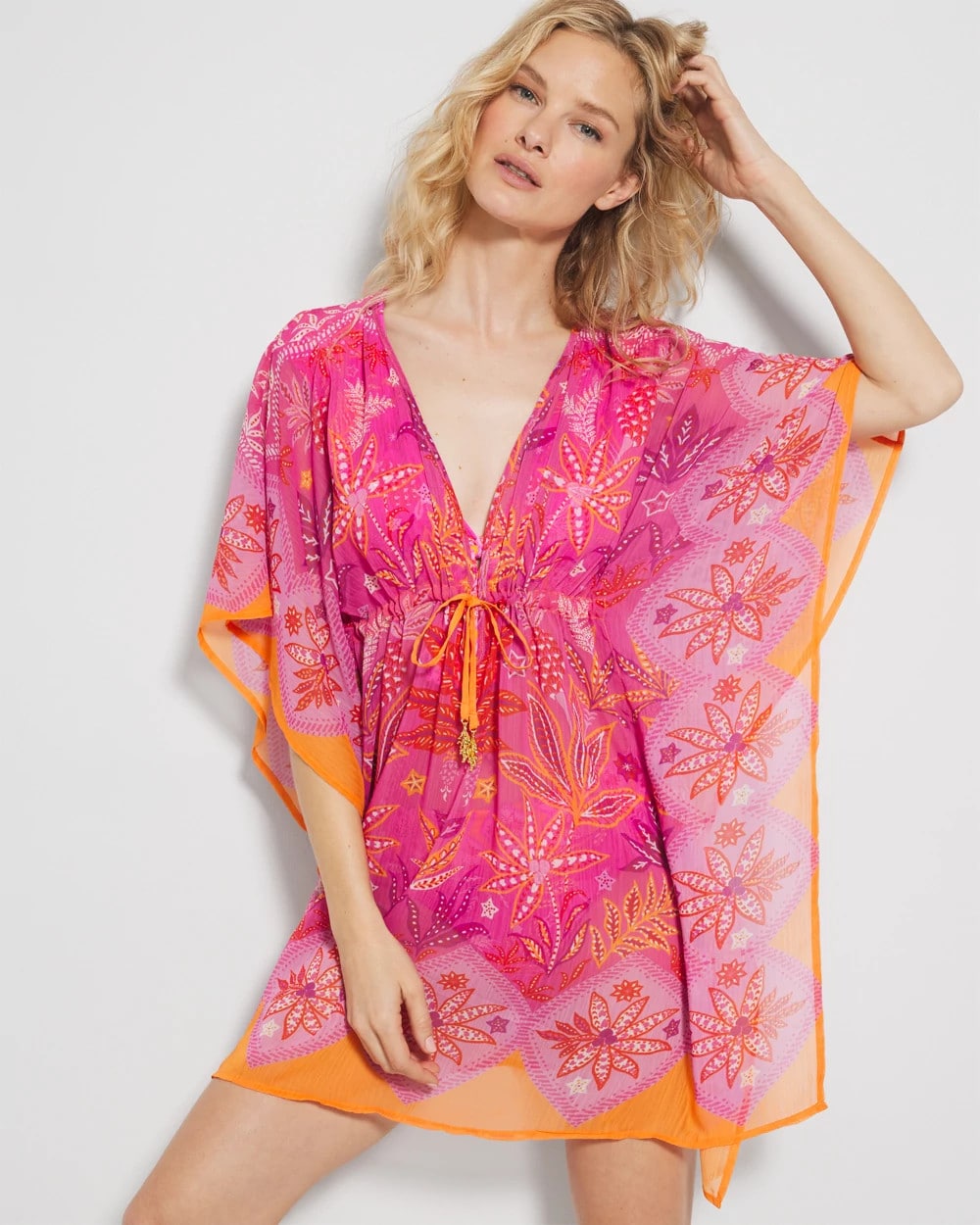 DAHLIA MULTI Desert Bloom Caftan