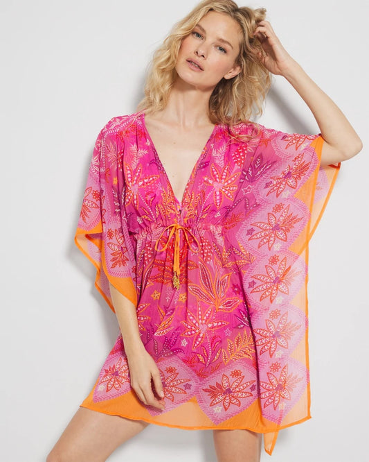 DAHLIA MULTI Desert Bloom Caftan