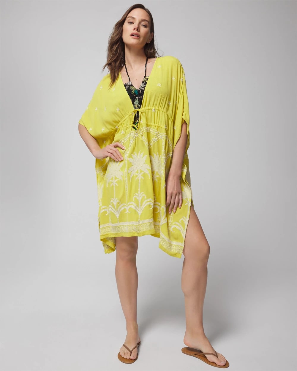 KEY LIME Embroidered Cover-Up