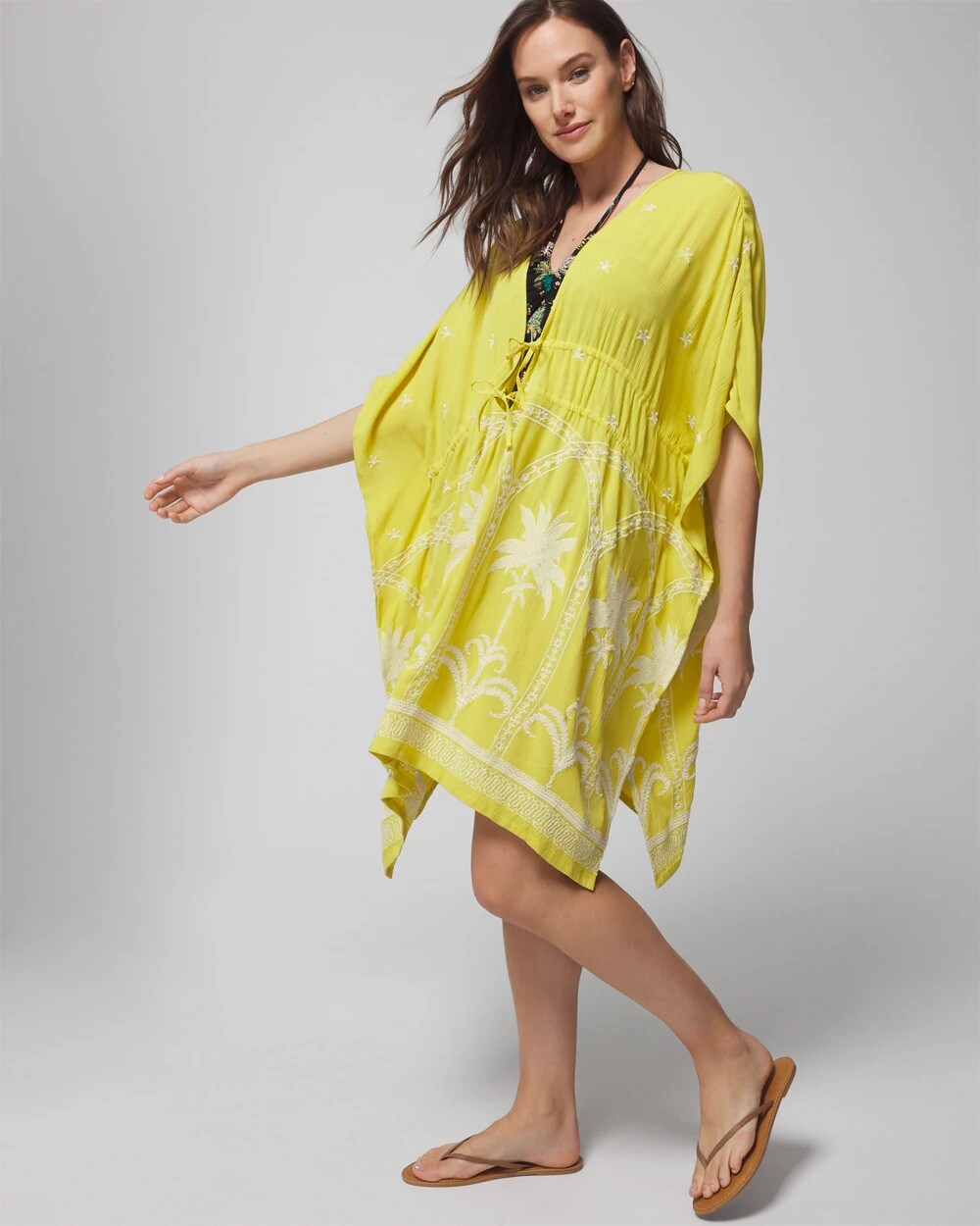 KEY LIME Embroidered Cover-Up