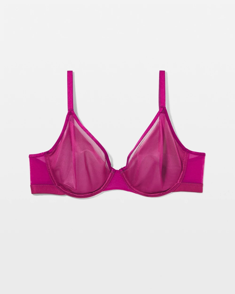 MAGENTA ORCHID Unbelievable Lift Unlined Perfect Coverage Bra