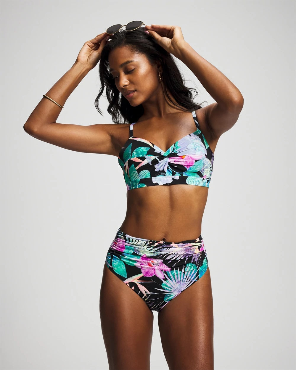 LUSH TROPICAL BLACK Enbliss Wireless Bikini