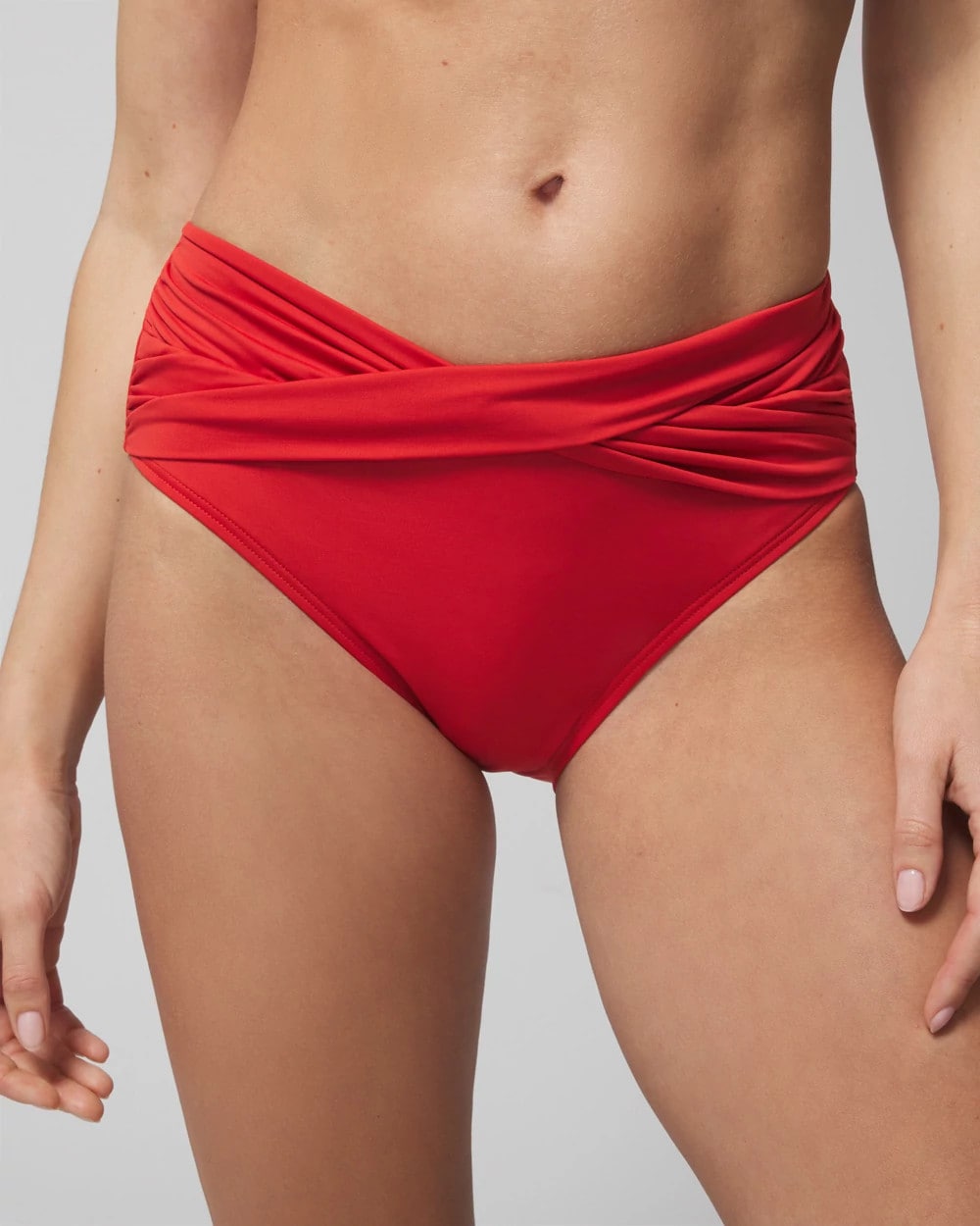 SUNSET Twist-Front Bikini Bottoms