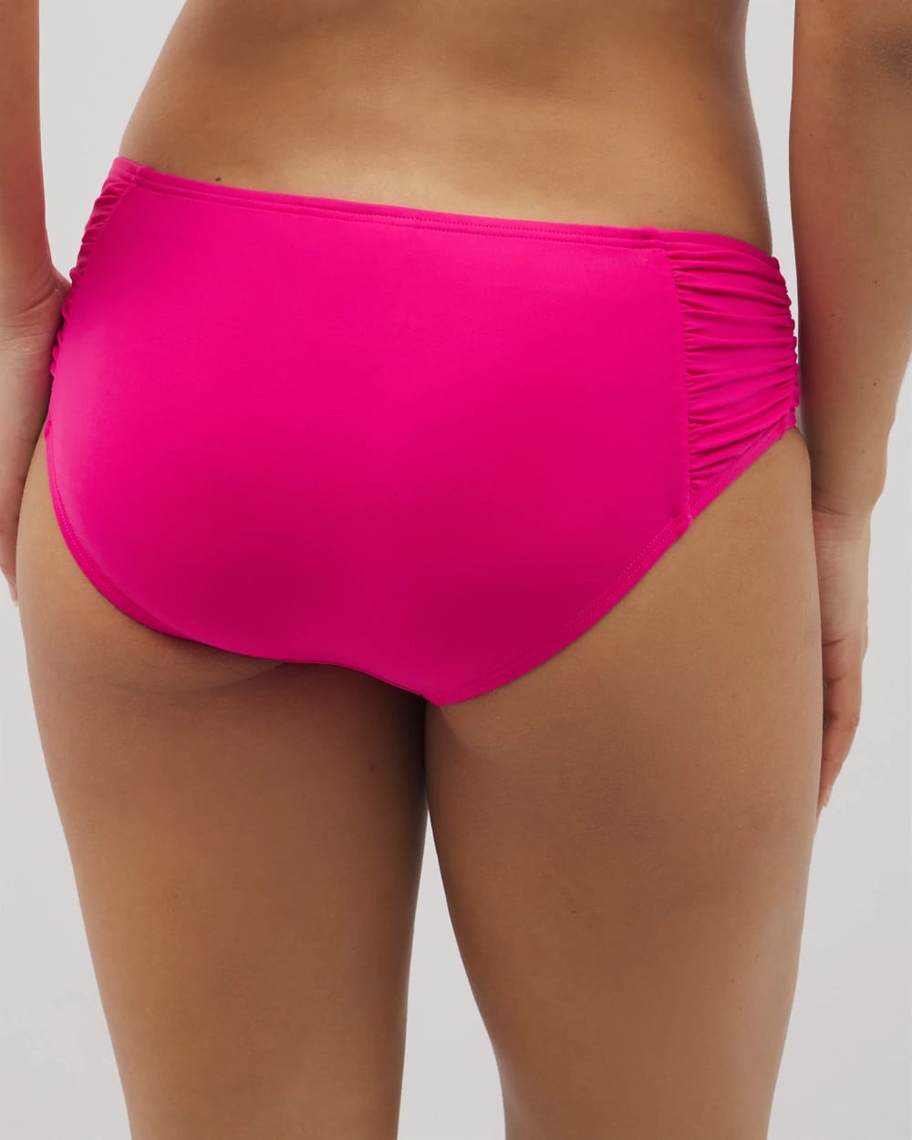CAMELLIA ROSE Ruched Bikini Bottoms