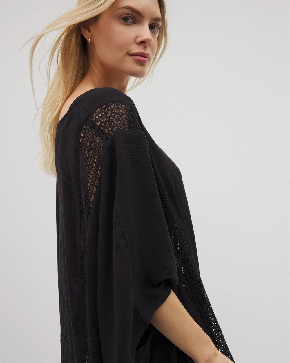 BLACK Caftan Cover-Up