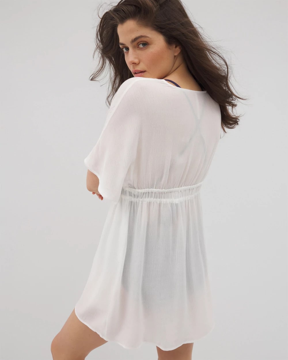 COCONUT Rayon Crepe Cover Up