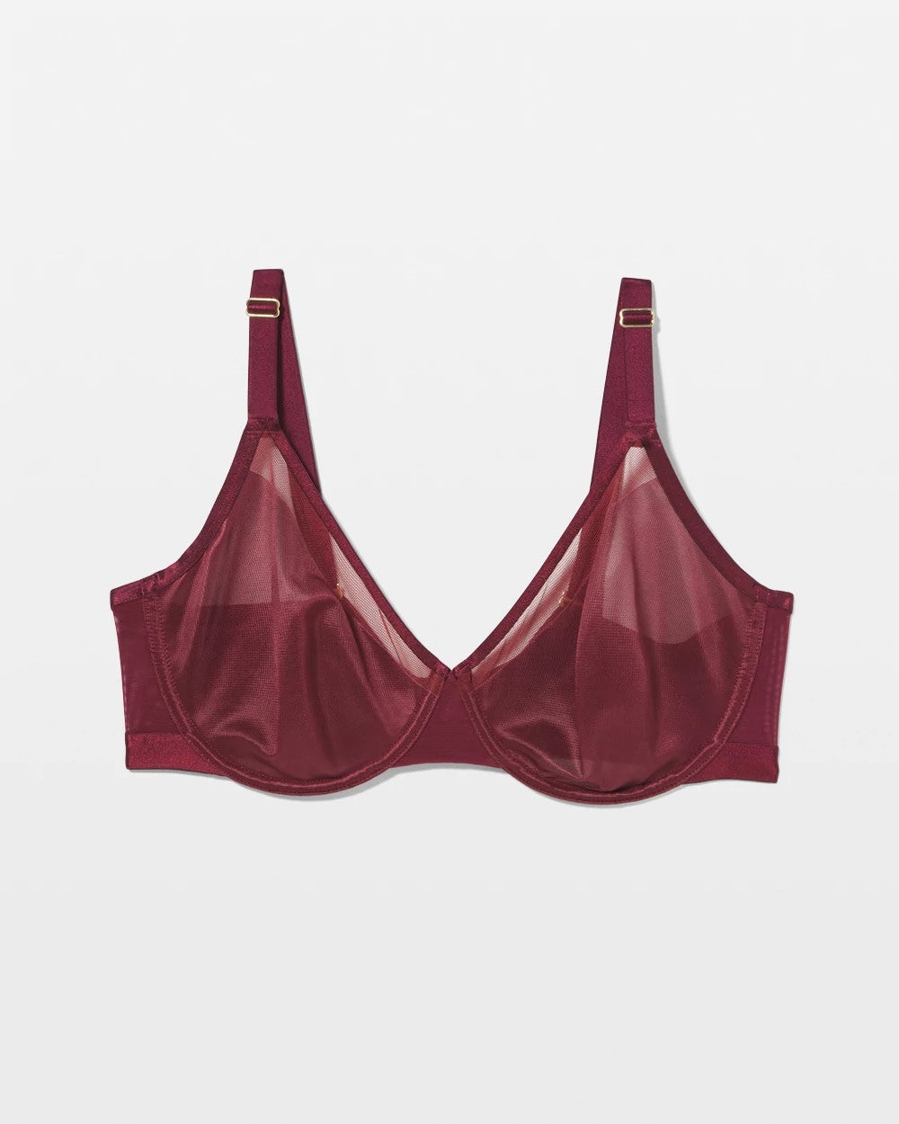 VELVET PLUM Unbelievable Lift Unlined Perfect Coverage Bra