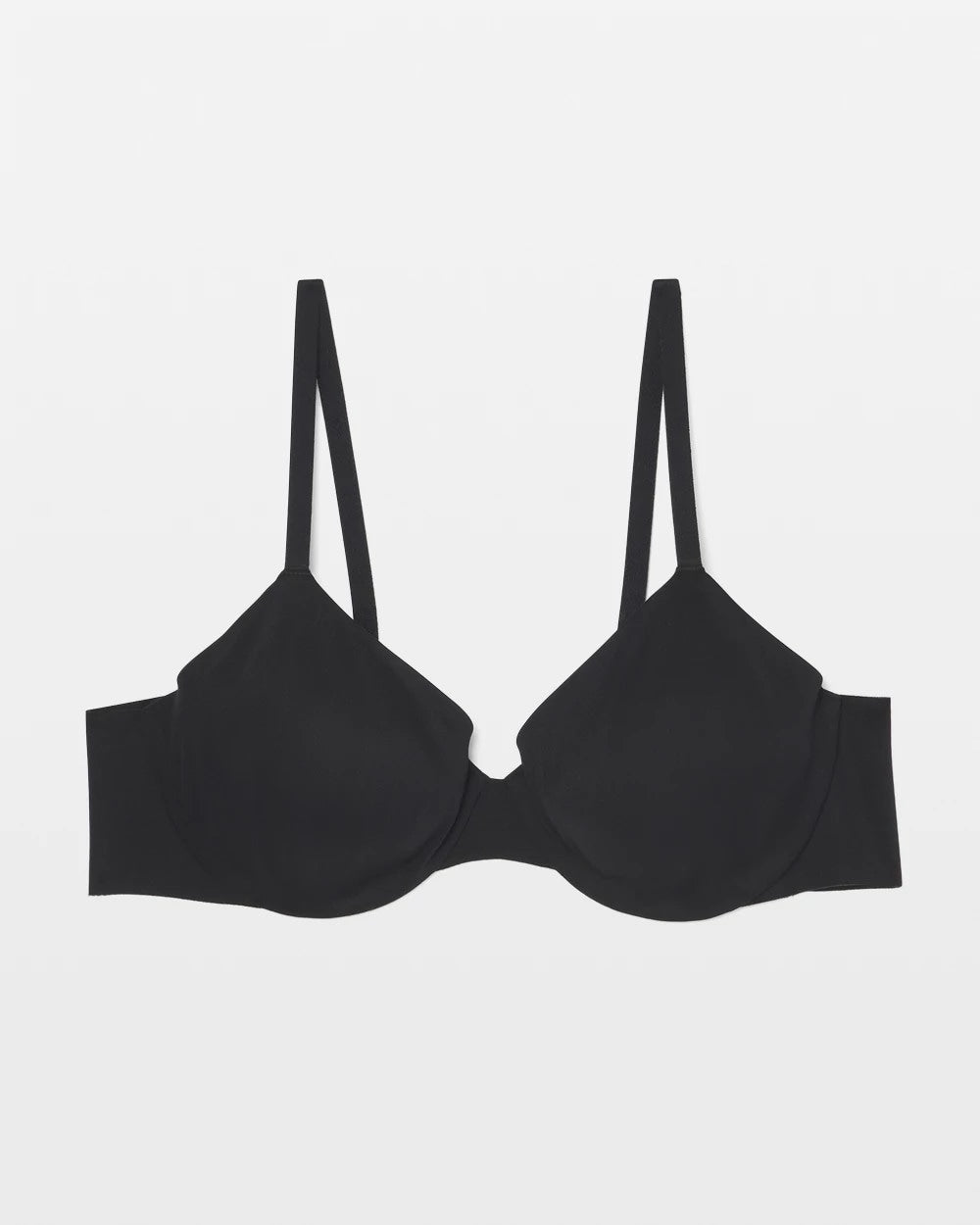 BLACK Unlined Perfect Coverage Bra