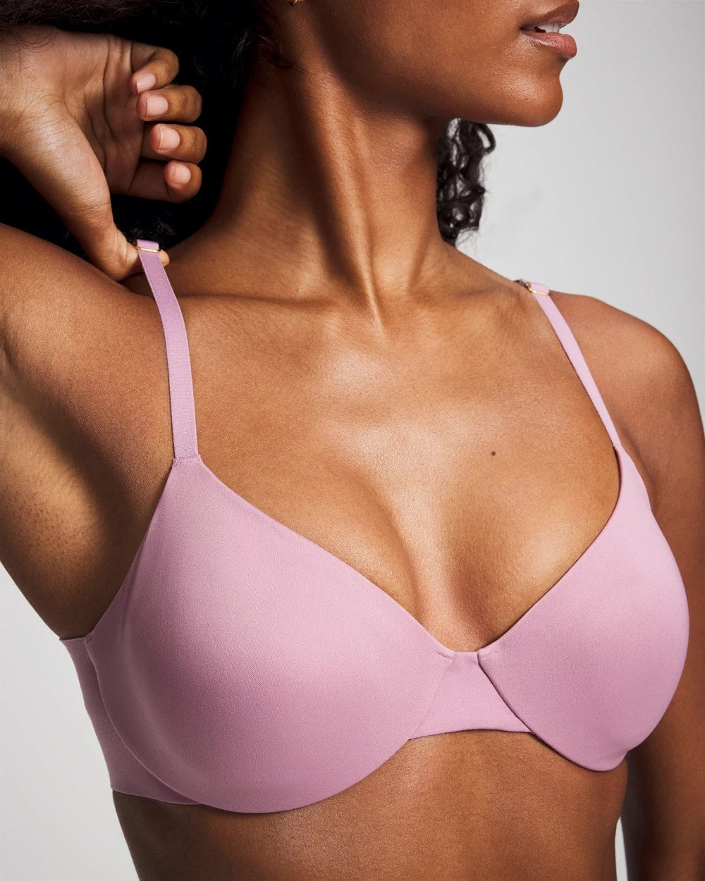 LILAC WINE Unlined Perfect Coverage Bra